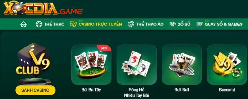 Rất nhiều sản phẩm tốt dành cho hội viên V9Bet